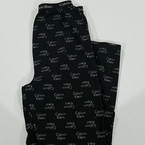 Calvin Klein Pajamas - Calvin Klein Boy's Black Pajama PJ Pants 7/8 Calvin Klein Pajamas - Calvin Klein Boy's Black Pajama PJ Pants 7/8